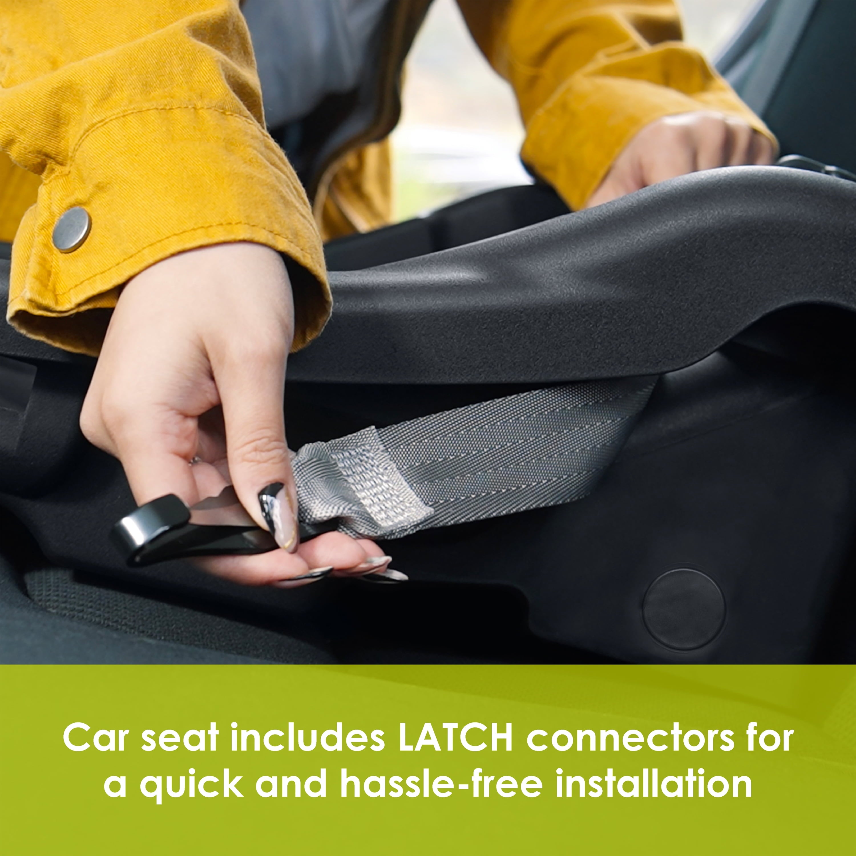 Baby Trend Venture 4-Wheel Stroller Travel System - Desert Grey - Grey