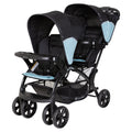 Baby Trend Sit N' Stand Double Stroller, Desert Blue