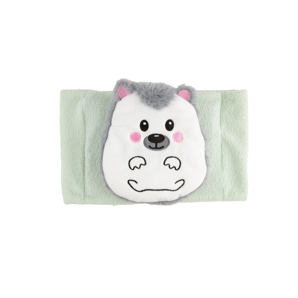 Infant Gripebelt Heated Belly Band, Gentle Warmth / Compression, Hedgehog, 1-Pack