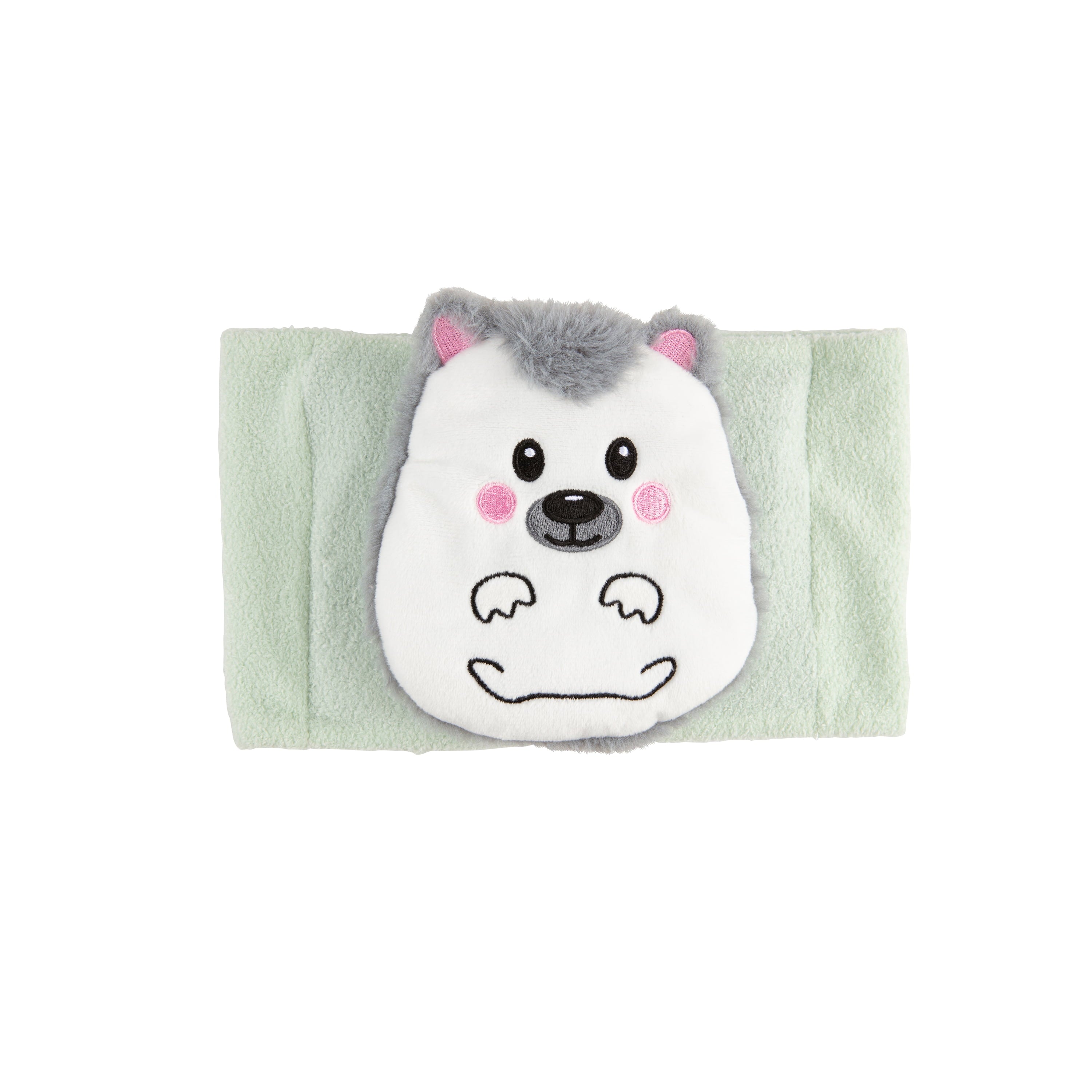 Infant Gripebelt Heated Belly Band, Gentle Warmth / Compression, Hedgehog, 1-Pack