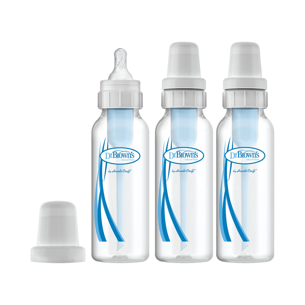 Natural Flow Bottle 3-Pack, 8 Oz.