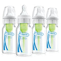 Natural Flow Options+ Anti-Colic Baby Bottle, Narrow, 4 Oz, 4 PK