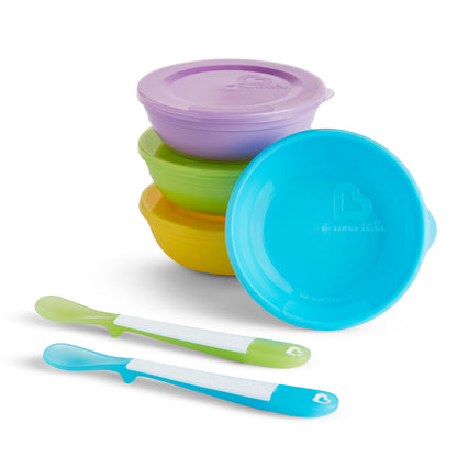 Munchkin® Love-A-Bowls™ Baby Feeding Set, Multi-Color, Unisex, 10 Pack