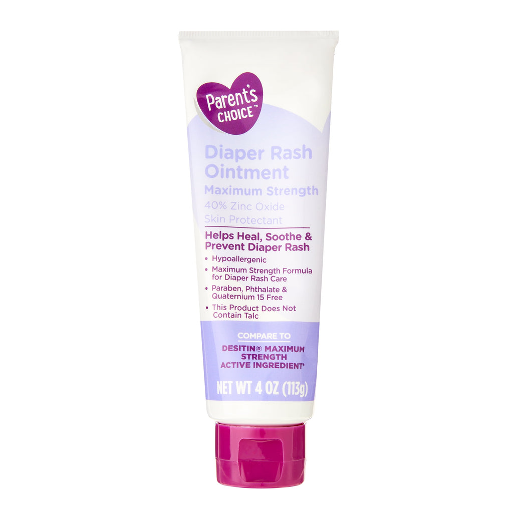 Maximum Strength Diaper Rash Ointment with Zinc Oxide, 4 Oz