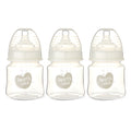 Wide Neck Bottles, 3 Pack, 5 Fl Oz