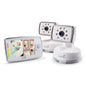 Summer Infant Dual View Extra Camera 35" Video Baby Monitor with Two-Way Communication, White