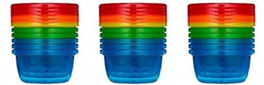 The First Years Take & Toss Toddler Bowls with Lids - 8Oz - 18 Count