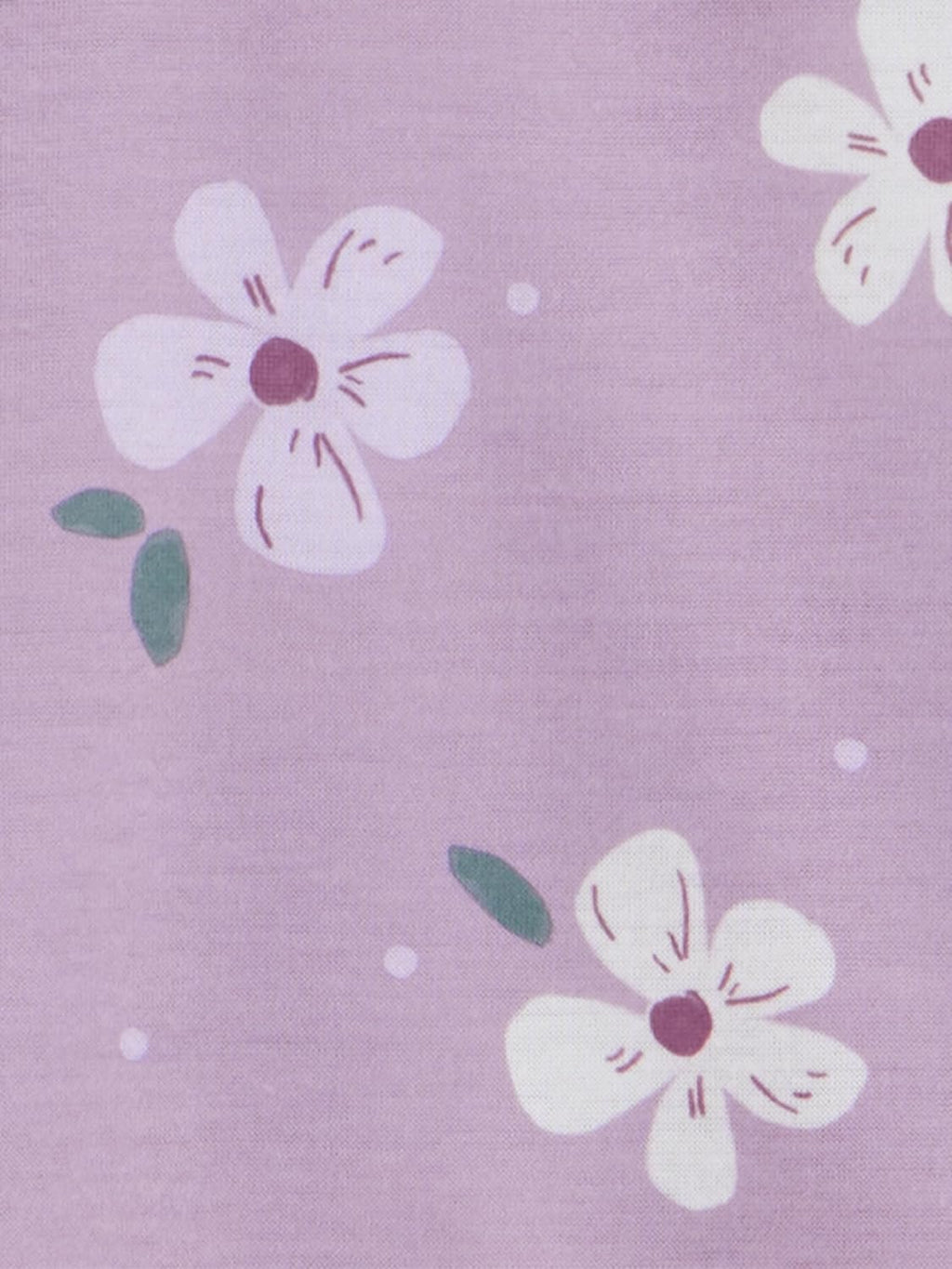 Baby and Toddler Girls' 3 Pack Loose Fit Polyester Jersey Footed Pajamas