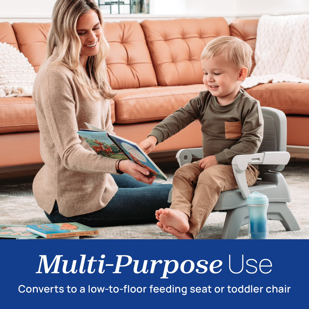 Bento Booster® 3-In-1 Booster Seat, Feeding Seat and Toddler Chair - Sage (Green), New