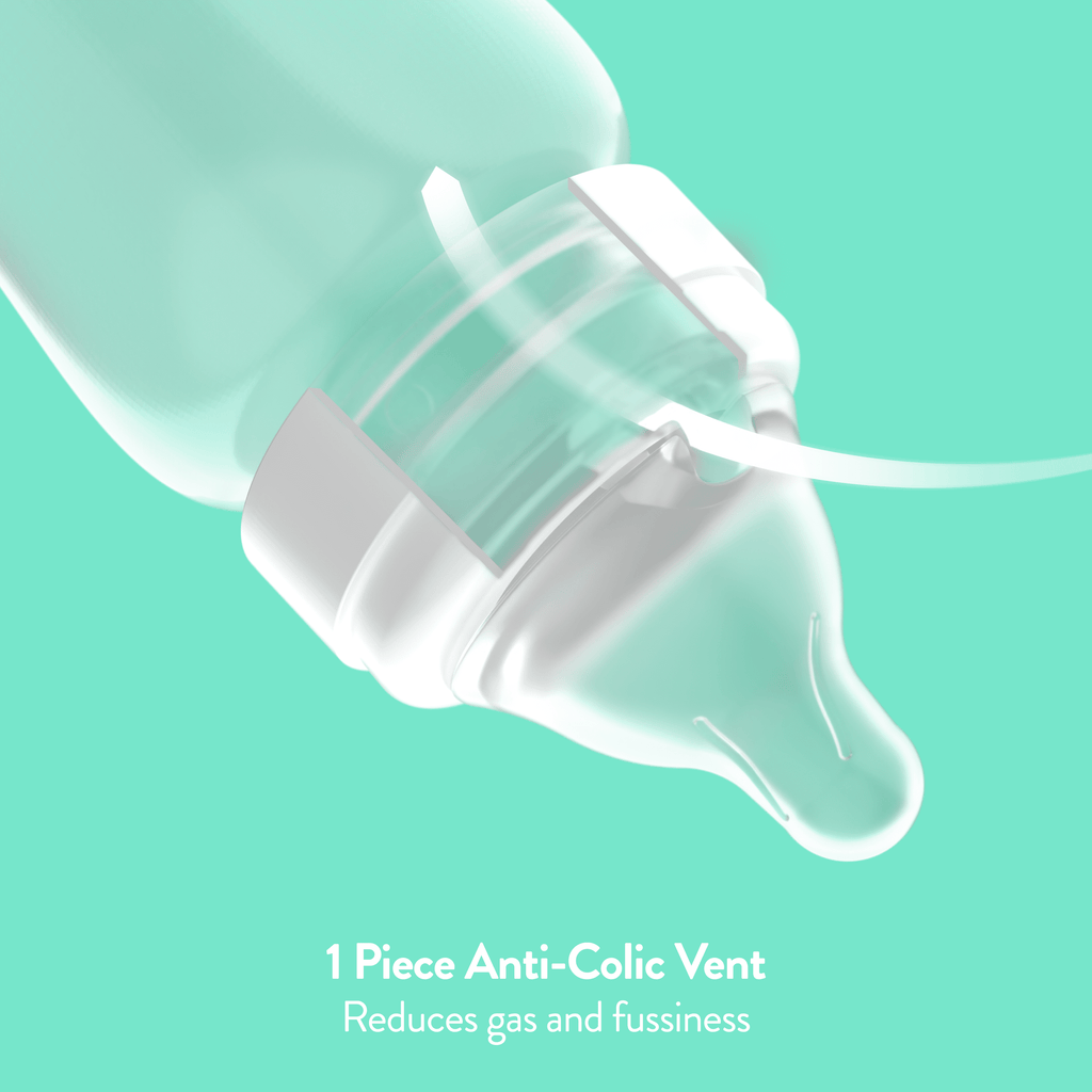 Evenflo Balance + Standard Neck Bpa-Free Plastic Baby Bottles , 9Oz Clear, 6 Count