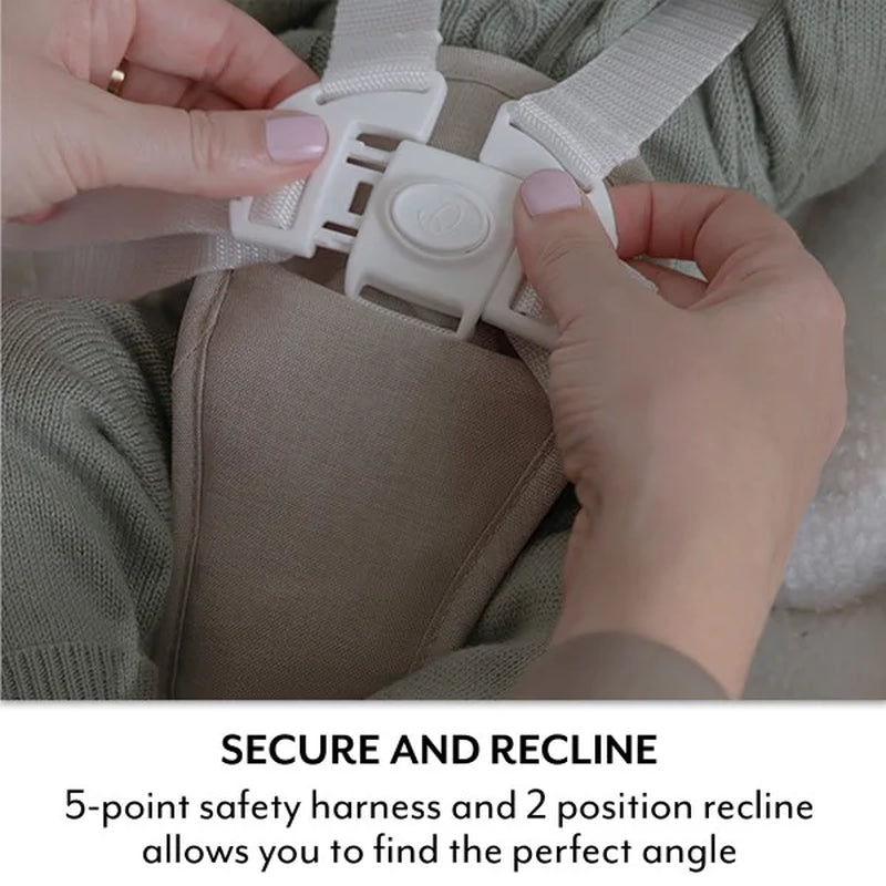 Lyra 2-In-1 Infant to Toddler Rocker, Coastal Coffee
