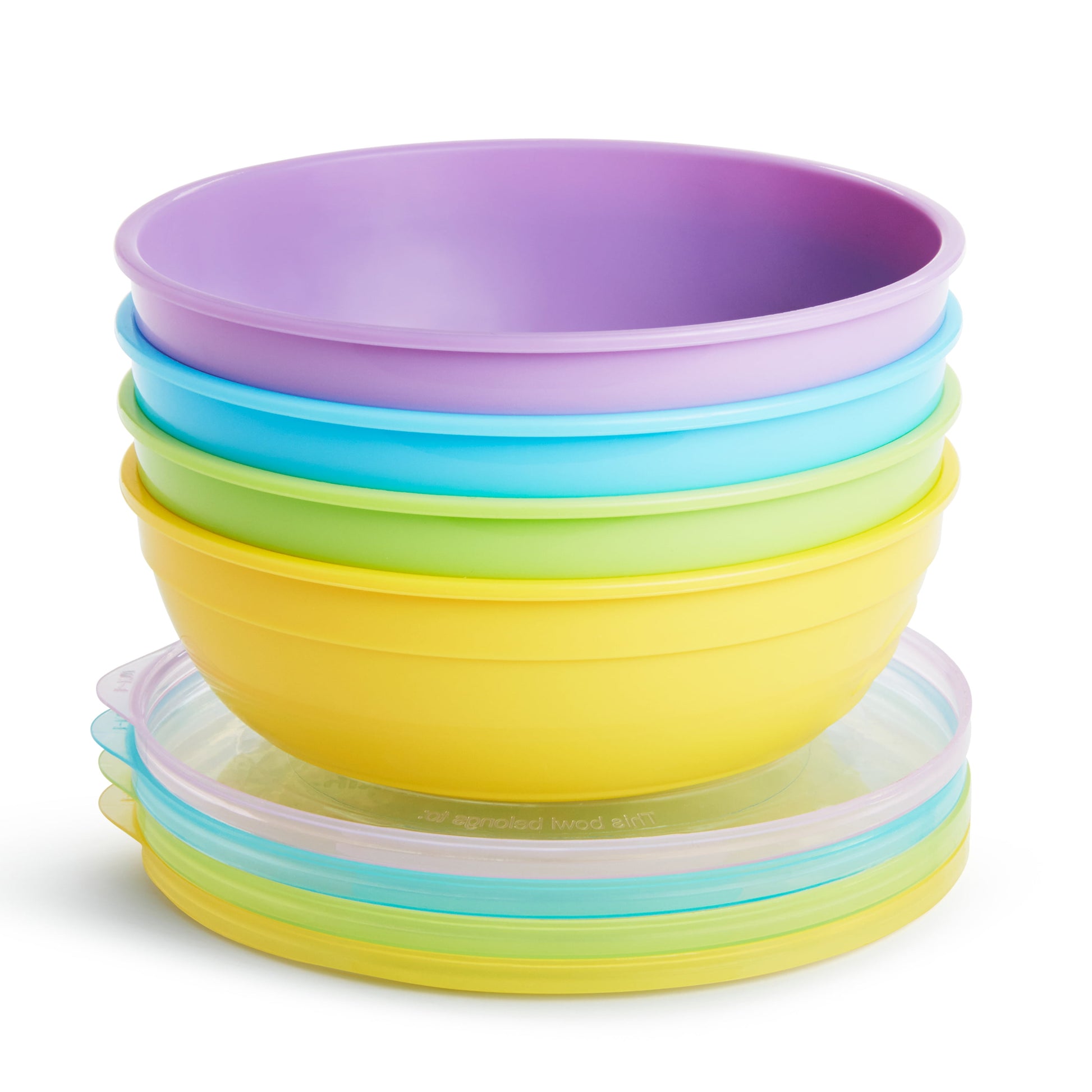 Munchkin® Love-A-Bowls™ Baby Feeding Set, Multi-Color, Unisex, 10 Pack