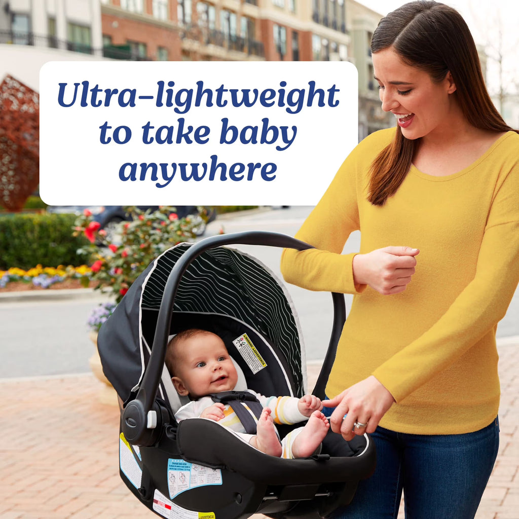 Snugride Lite LX Infant Car Seat, Studio, Black
