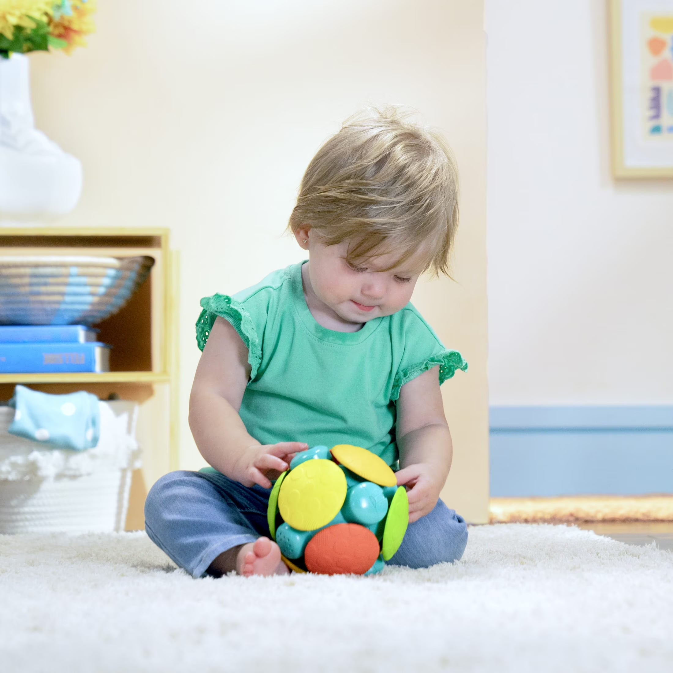 Wobble Bobble Crawl & Chase Baby Activity Ball Toy, Unisex, Ages 3 Months +