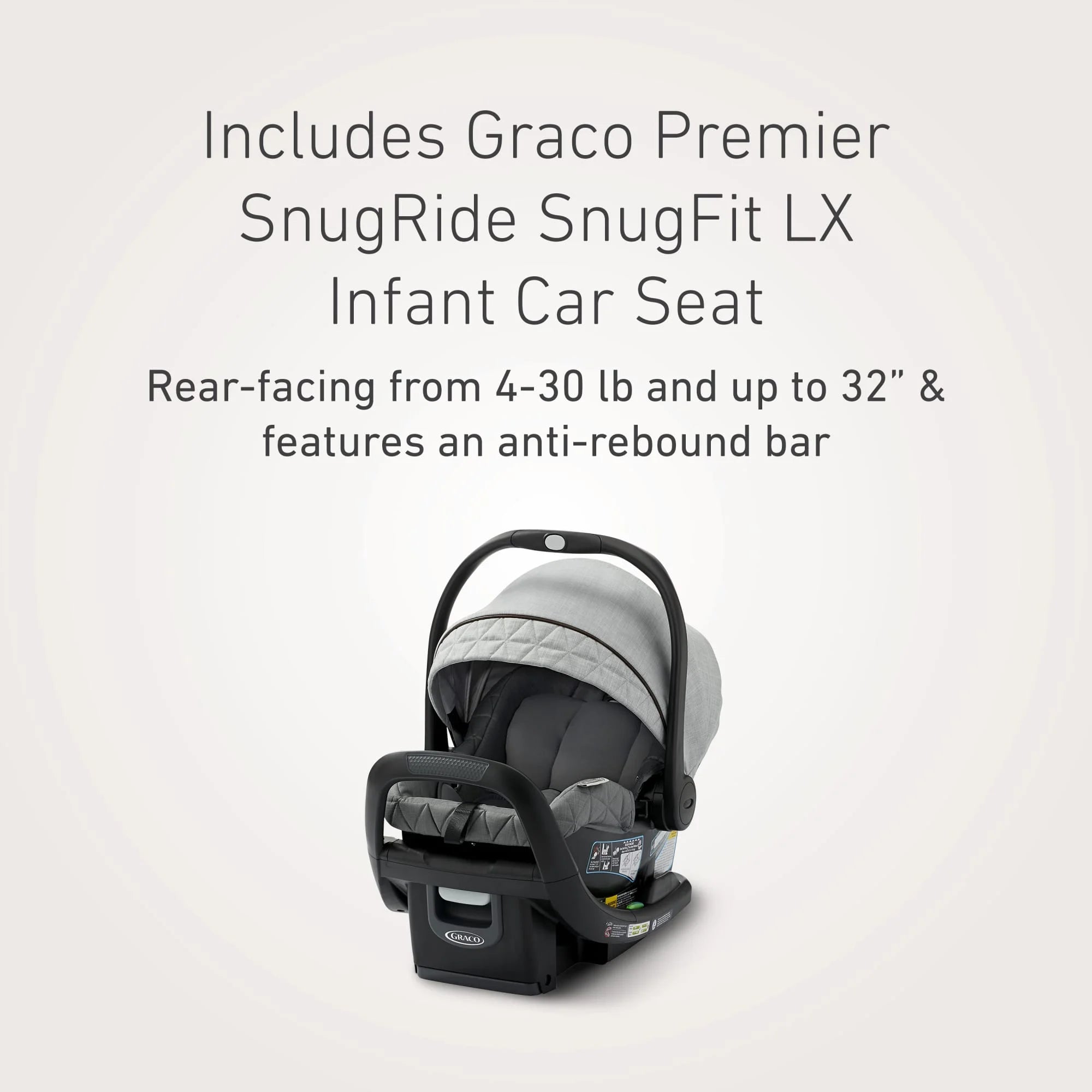 Premier Modes Nest 3-In-1 Travel System, Midtown, Grey
