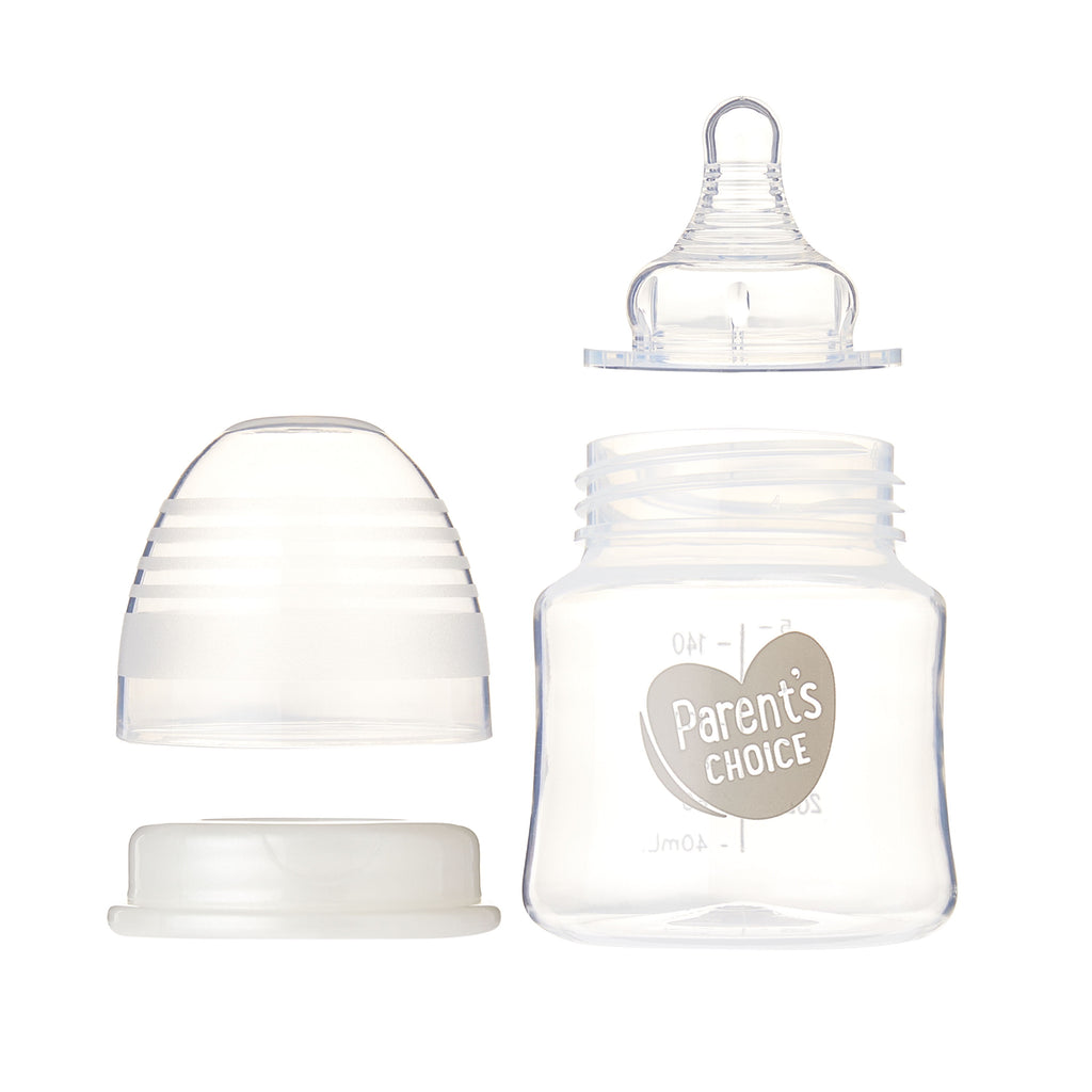 Wide Neck Bottles, 3 Pack, 5 Fl Oz