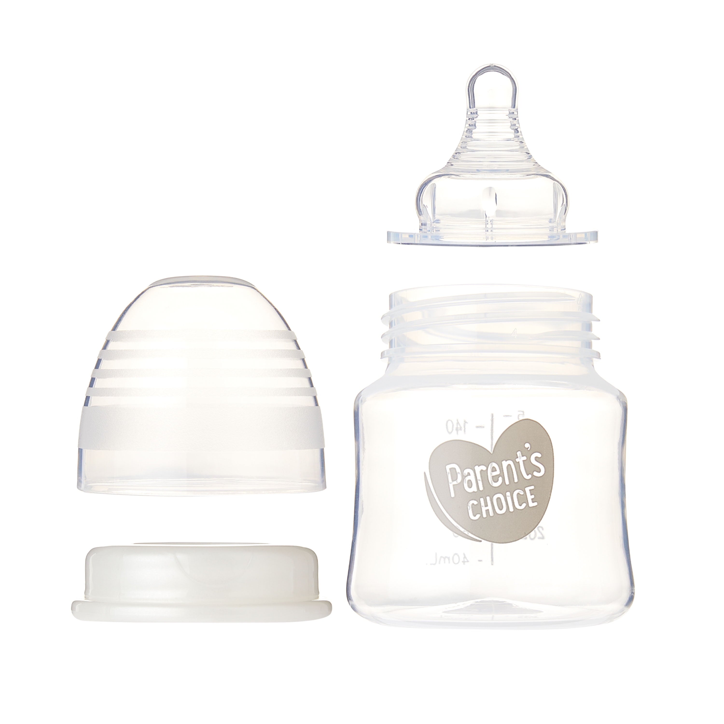 Wide Neck Bottles, 3 Pack, 5 Fl Oz