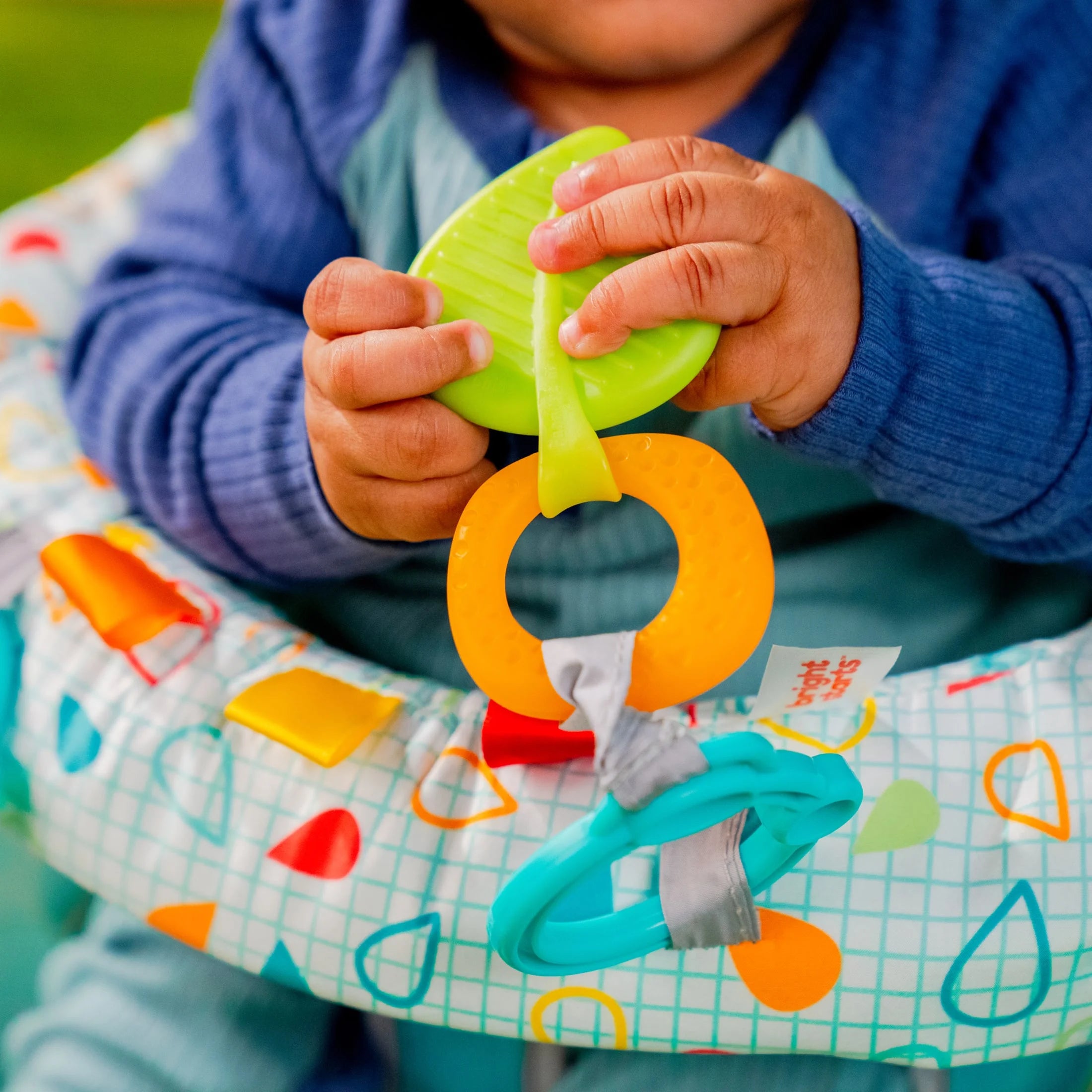 Learn-To-Sit 2-Position Floor Seat - Wild Wiggles, Unisex, Infant
