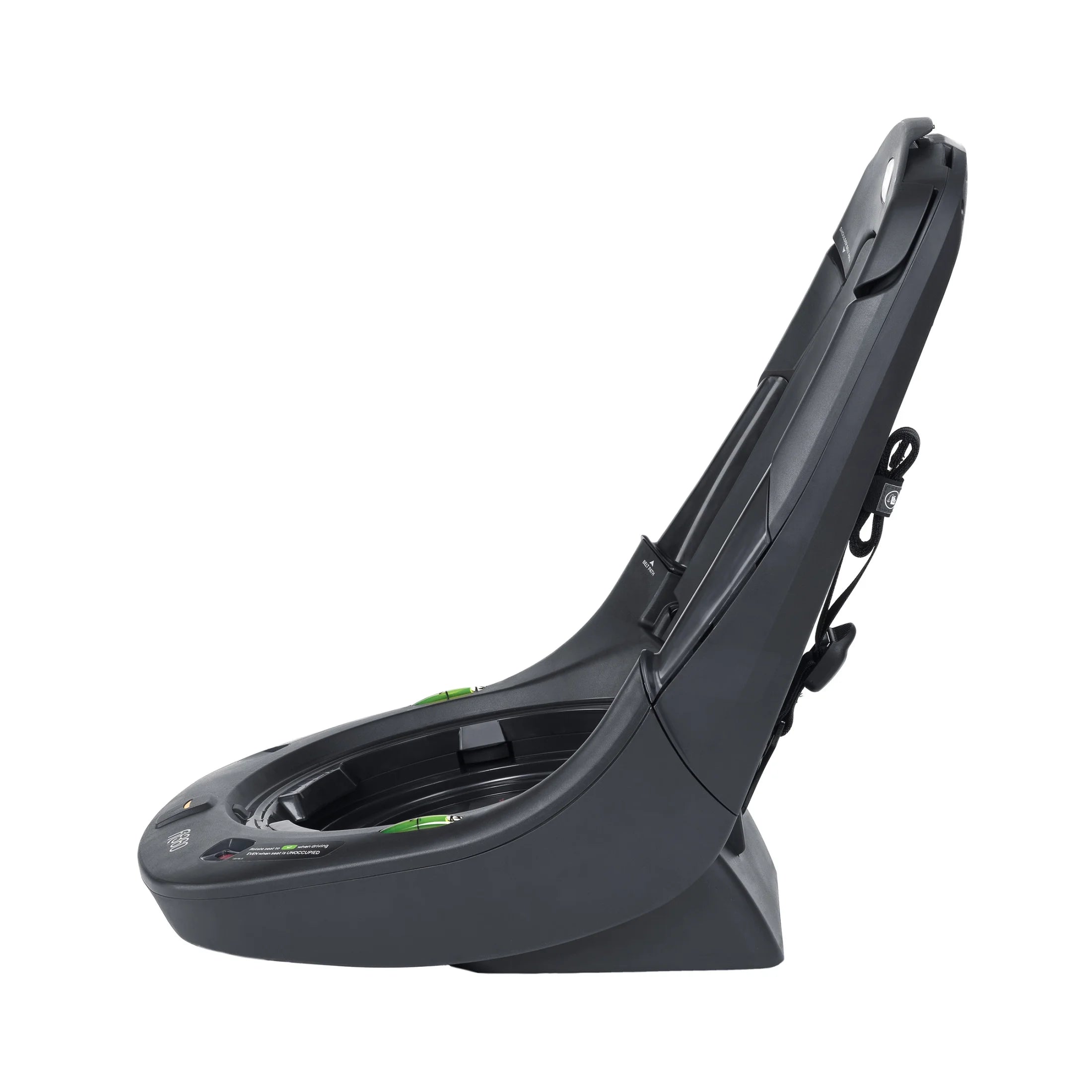 Fit360 Rotating Convertible Car Seat Base (Grey), New