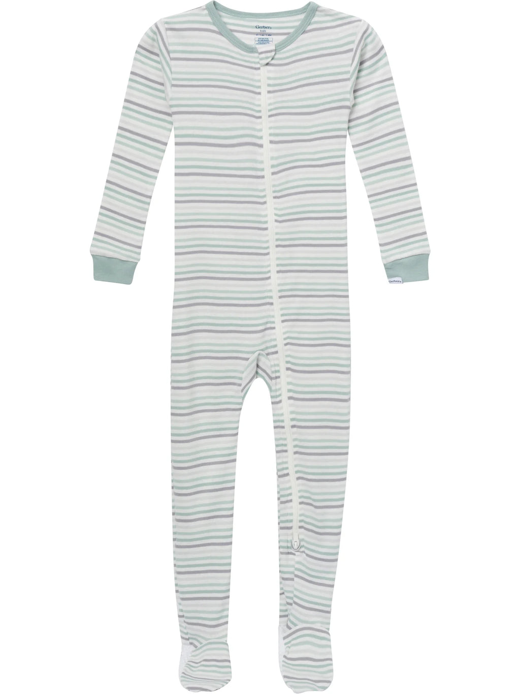 Baby and Toddler Neutral Footed Unionsuits, 4-Pack, 0/3 Months - 5T