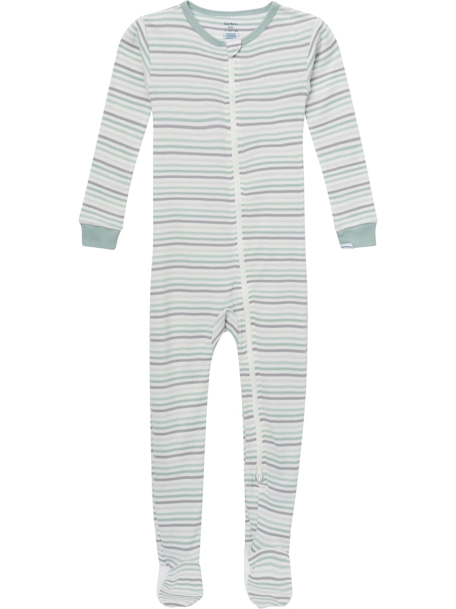 Baby and Toddler Neutral Footed Unionsuits, 4-Pack, 0/3 Months - 5T
