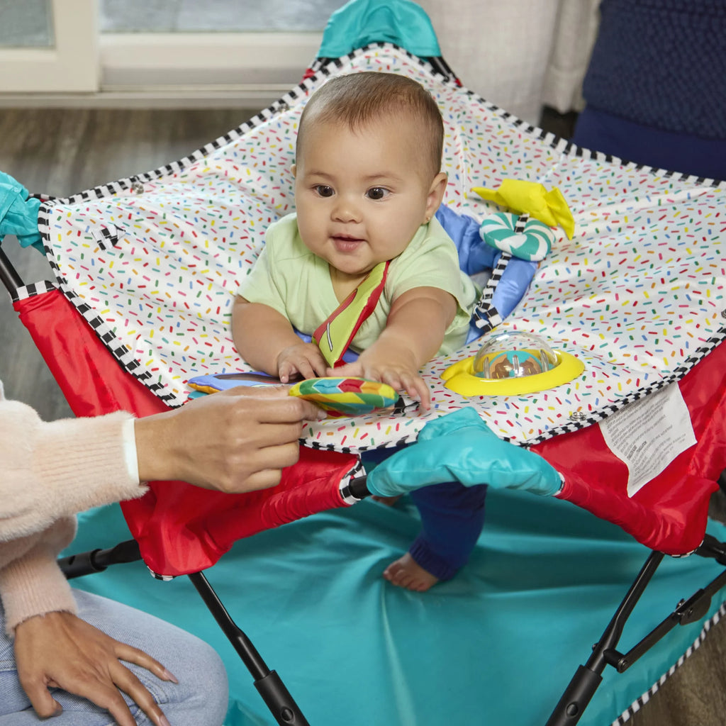 Pop 'N Jump Portable Activity Jumper, Sweet Treats, Infant