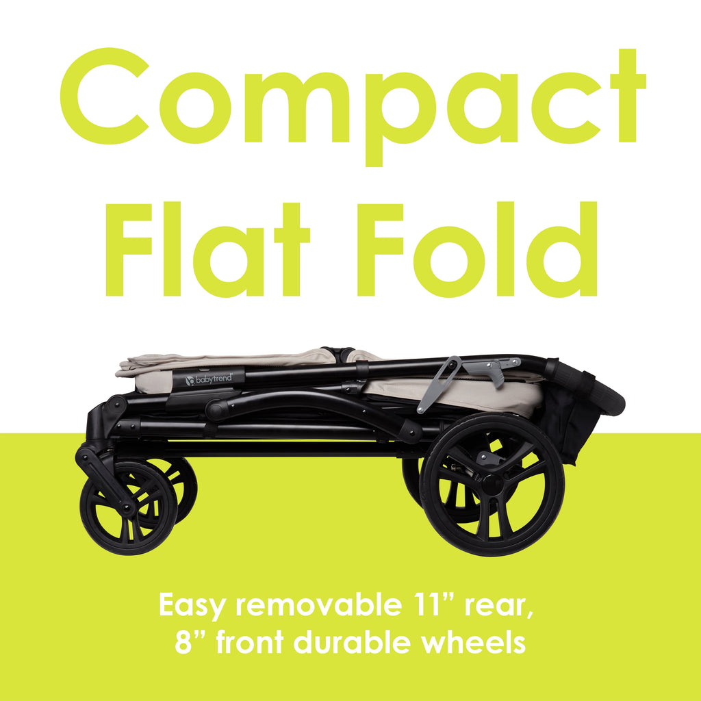 Baby Trend Navigator 2-In-1 Stroller Wagon - Desert Tan