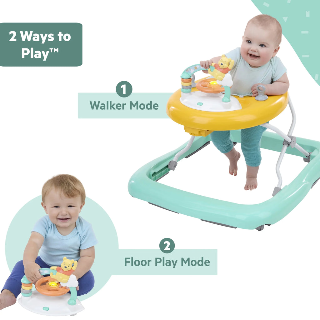 Disney Baby Winnie the Pooh Once upon a Walk Activity Walker, Unisex, Infant