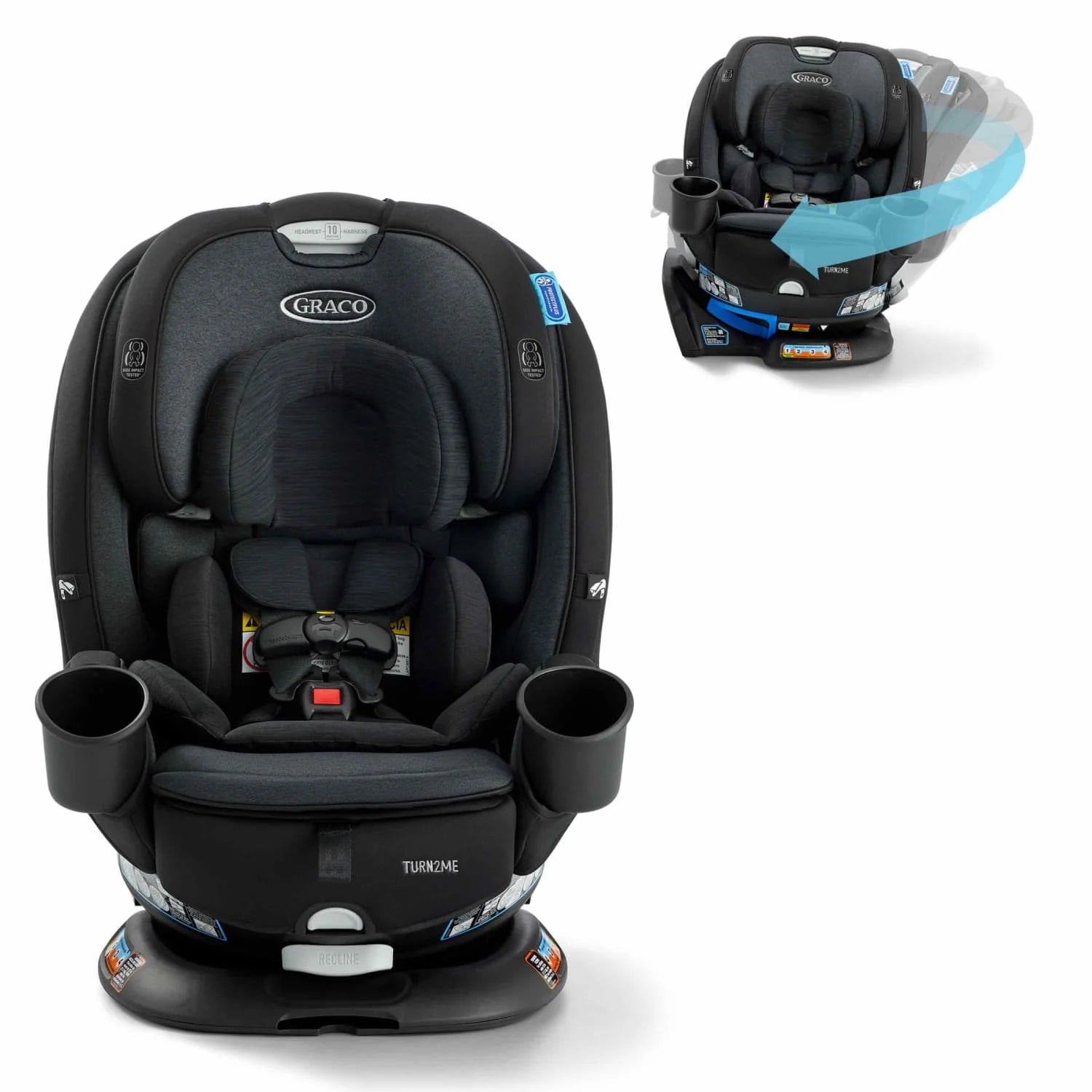Turn2Me 3-In-1 Car Seat, Cambridge, Black