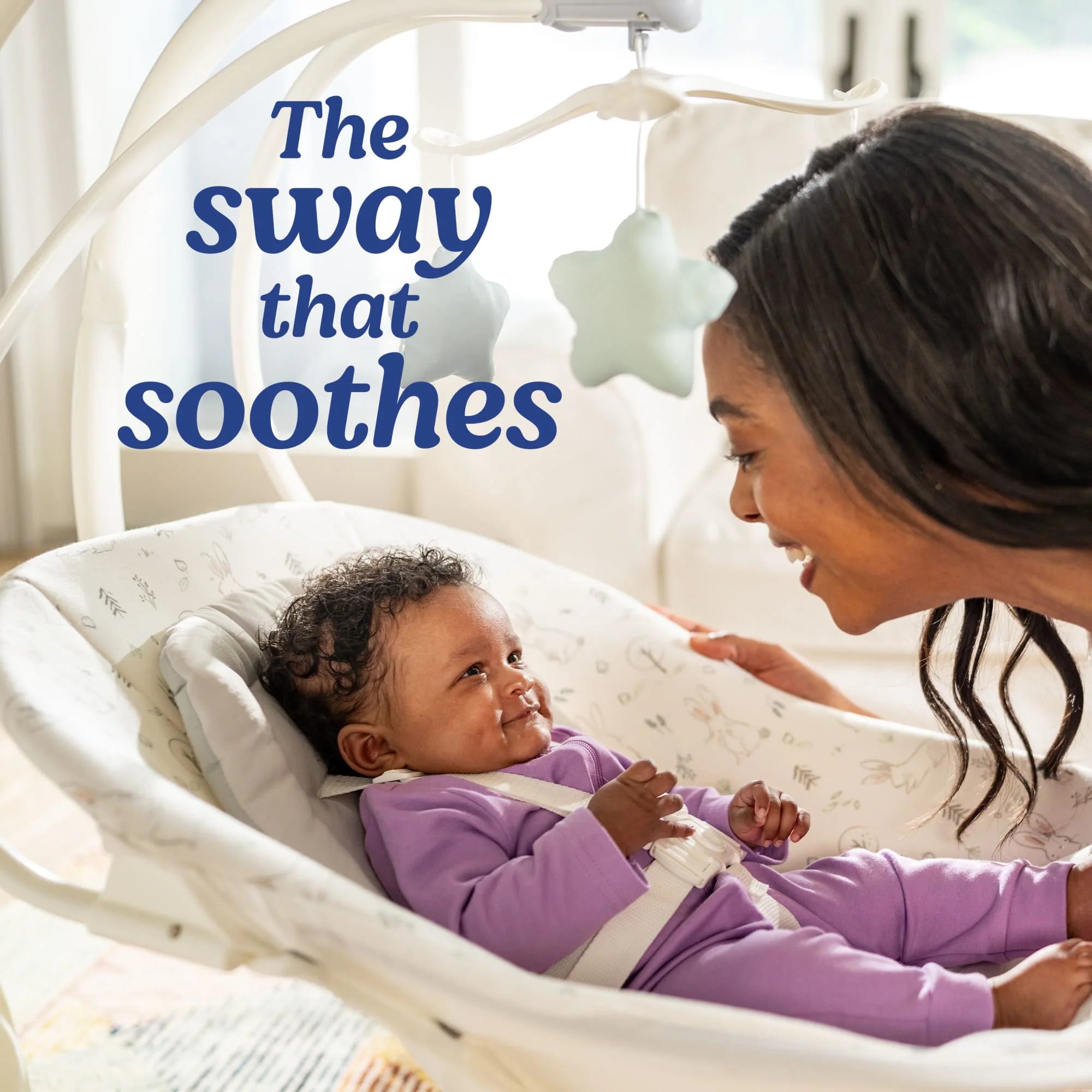 Simple Sway Baby Swing, 5.5 - 30 Lb, Abbington