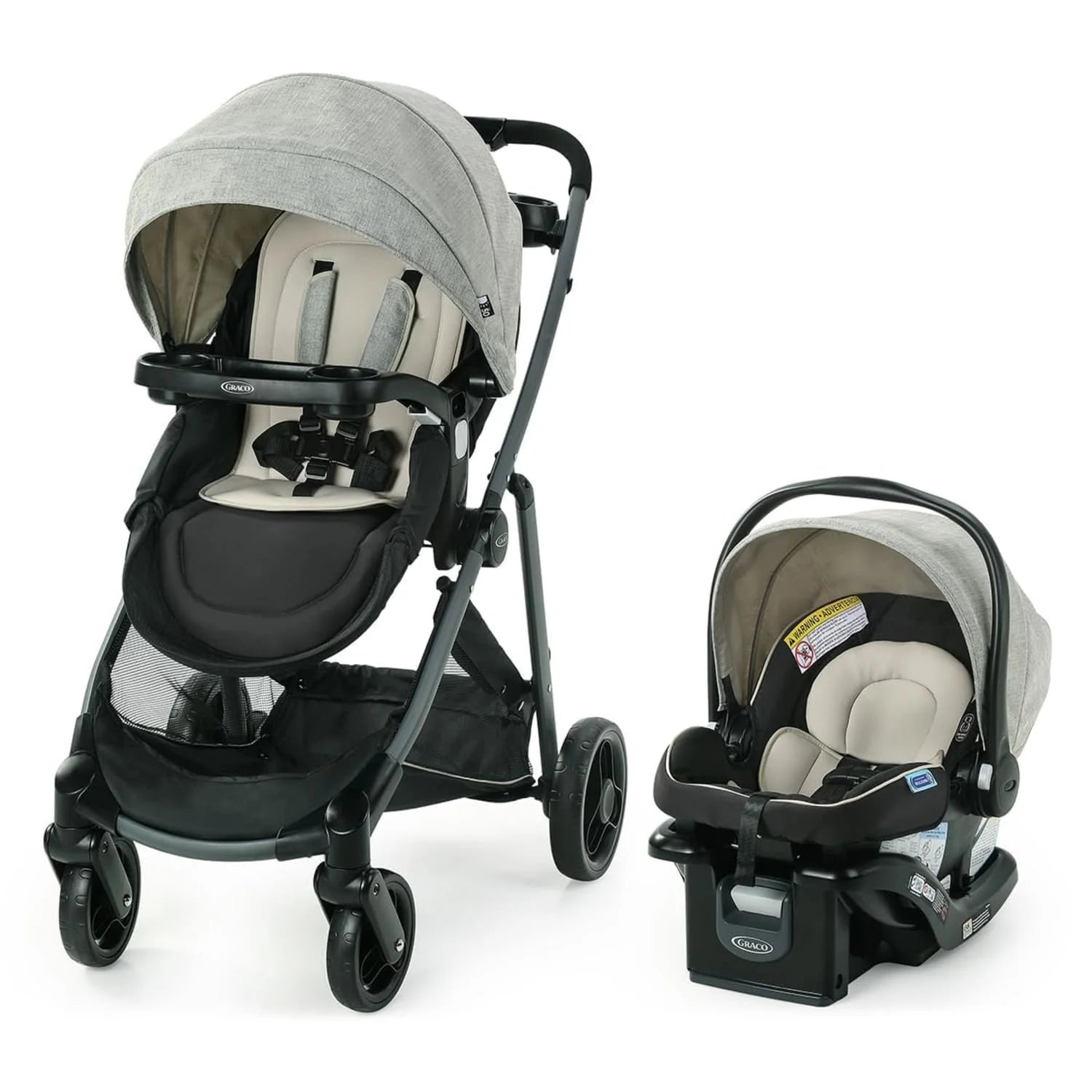 Modes Element LX Travel System, Lynwood, Brown