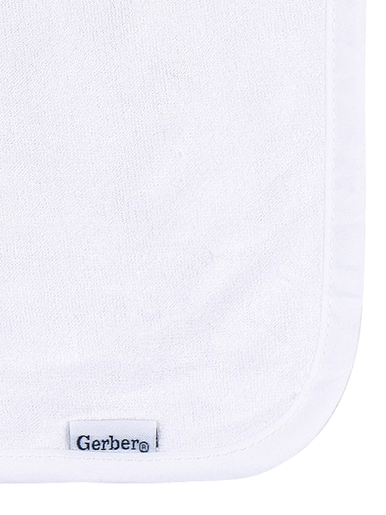 Baby Neutral White Absorbent Knit Terry Washcloth, 6-Pack, One Size