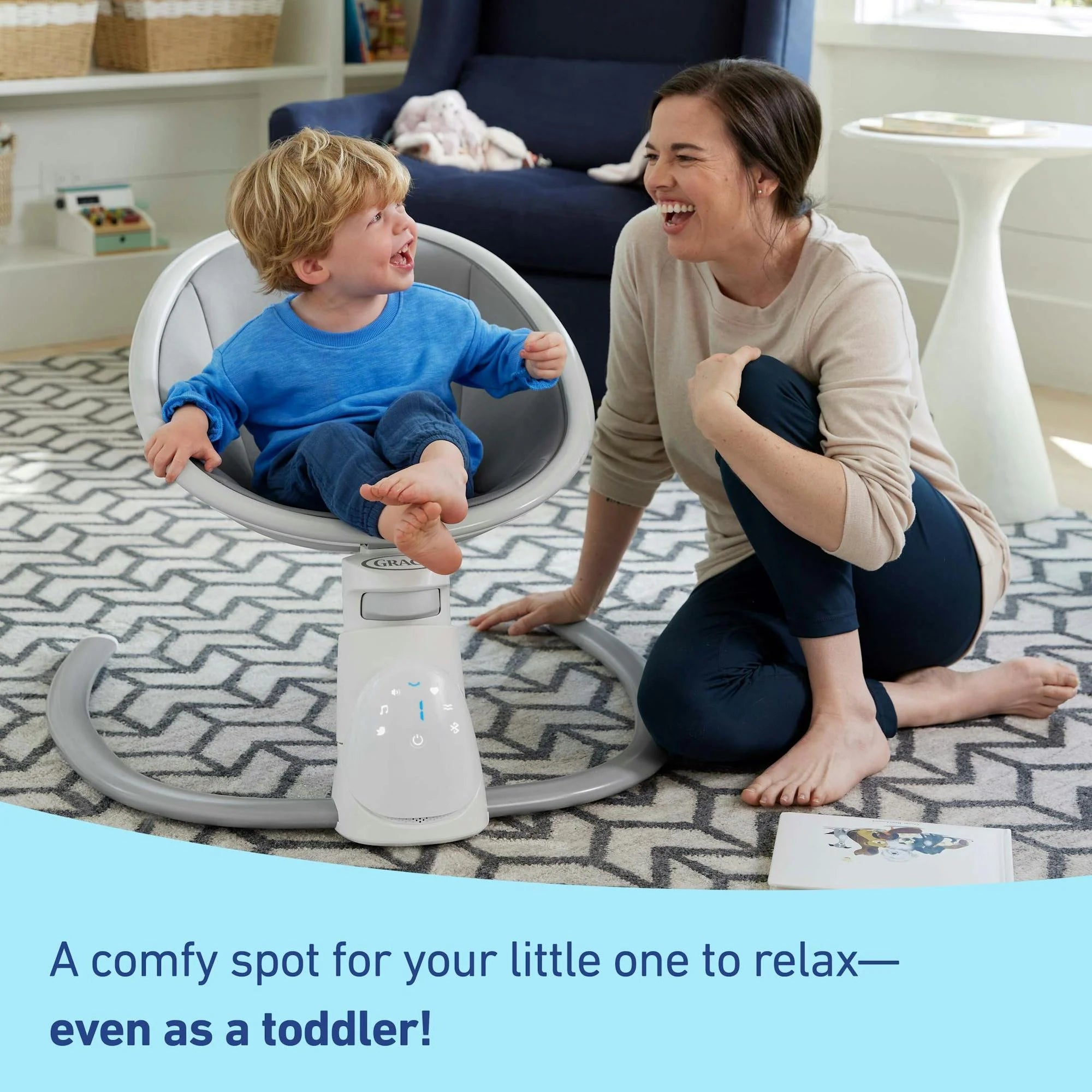 Graco Graco Soothe 'N Sway Bluetooth 3-In-1 Swing