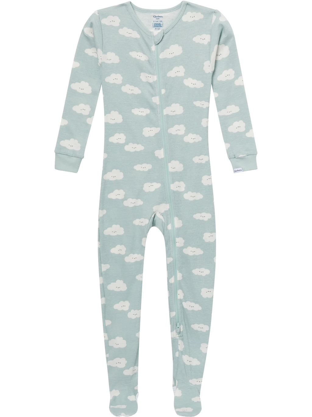 Baby and Toddler Neutral Footed Unionsuits, 4-Pack, 0/3 Months - 5T