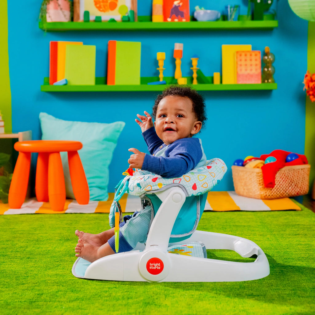 Learn-To-Sit 2-Position Floor Seat - Wild Wiggles, Unisex, Infant