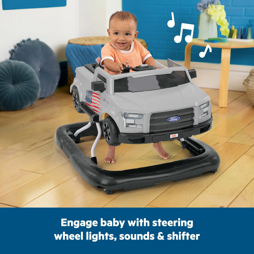 Ways to Play Walker - Ford F-150, All American, 4-In-1 Walker, Unisex, Infant to Toddler