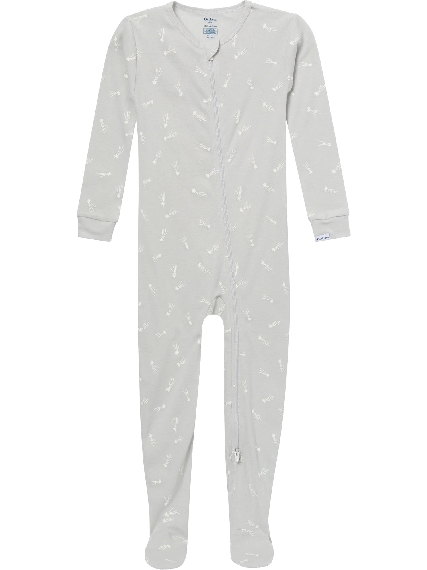 Baby and Toddler Neutral Footed Unionsuits, 4-Pack, 0/3 Months - 5T