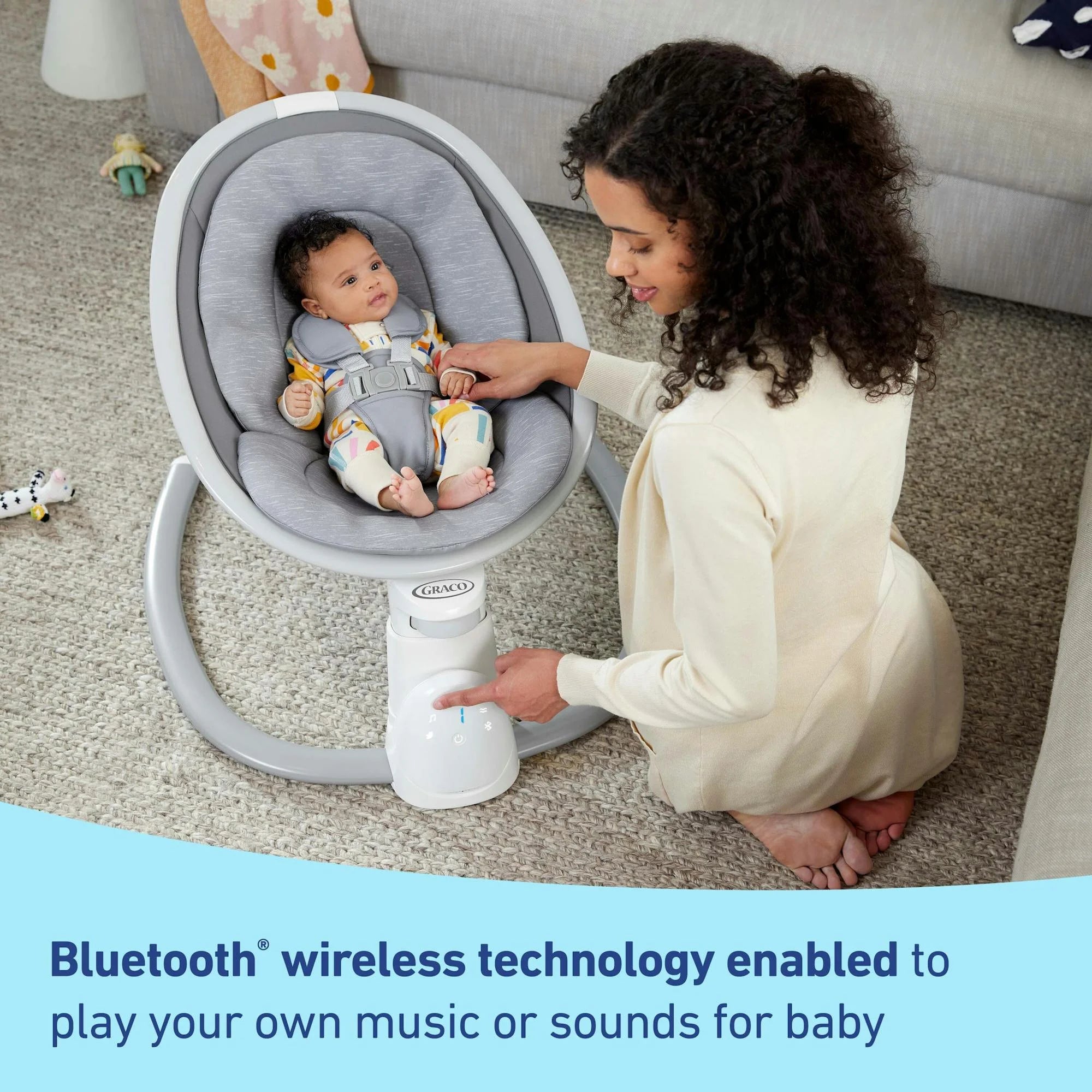 Graco Graco Soothe 'N Sway Bluetooth 3-In-1 Swing