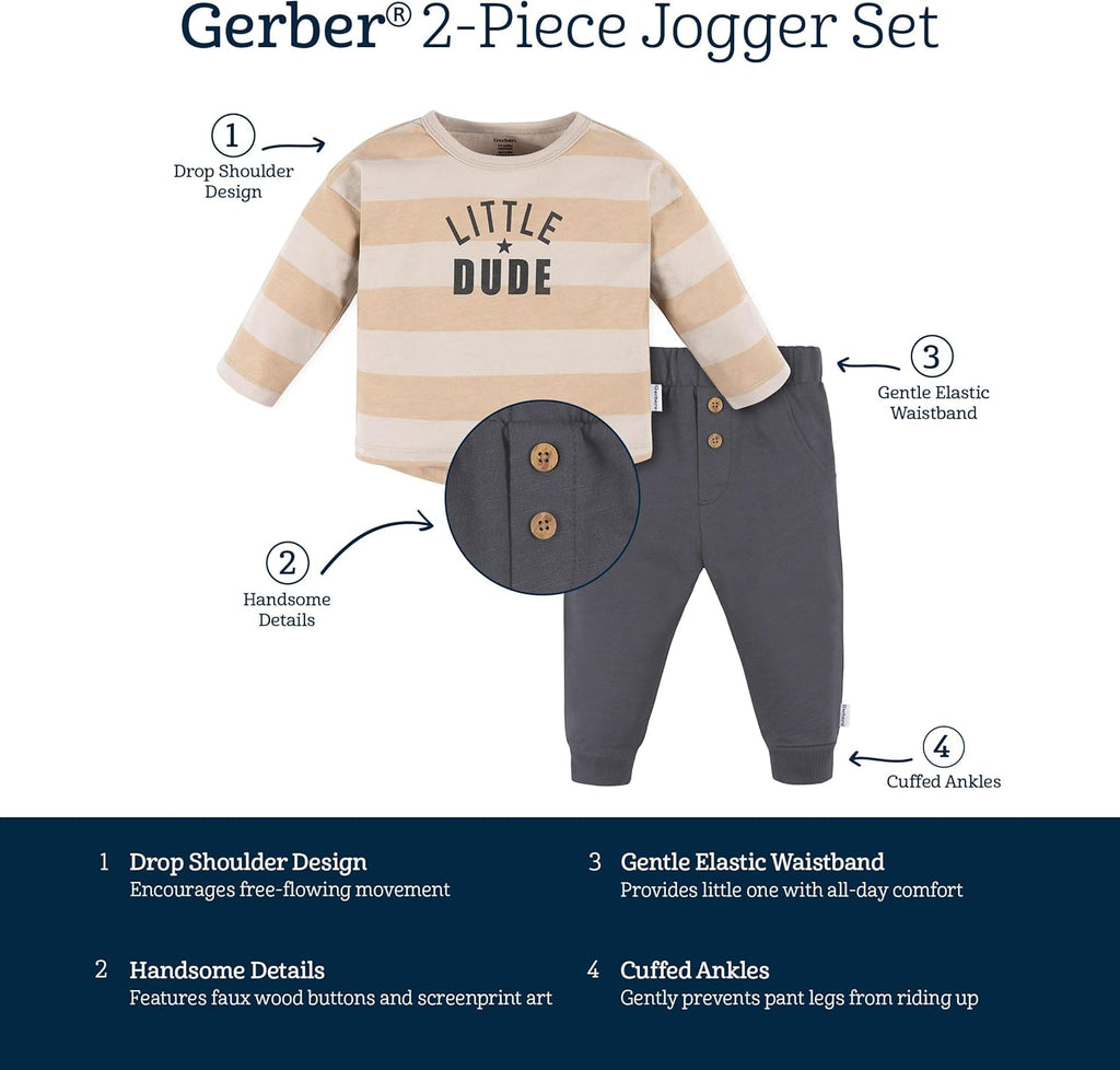 Baby-Boys 2-Piece Jogger Set