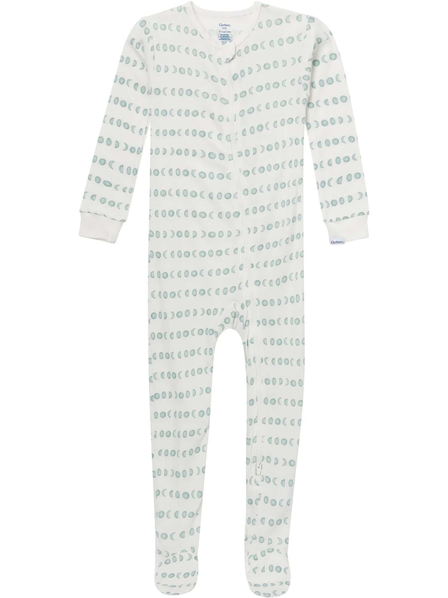 Baby and Toddler Neutral Footed Unionsuits, 4-Pack, 0/3 Months - 5T