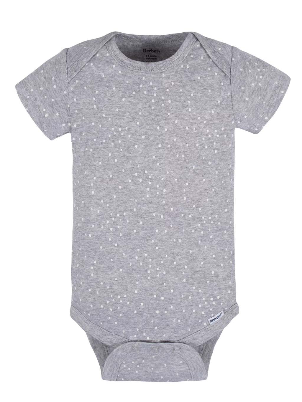 Baby Boy or Girl Gender Neutral Short Sleeves Onesies Bodysuits, 8-Pack (Newborn - 12 Months)