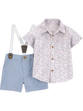 Baby Boy Outfit Set, 2-Piece, Sizes 0/3-24 Months