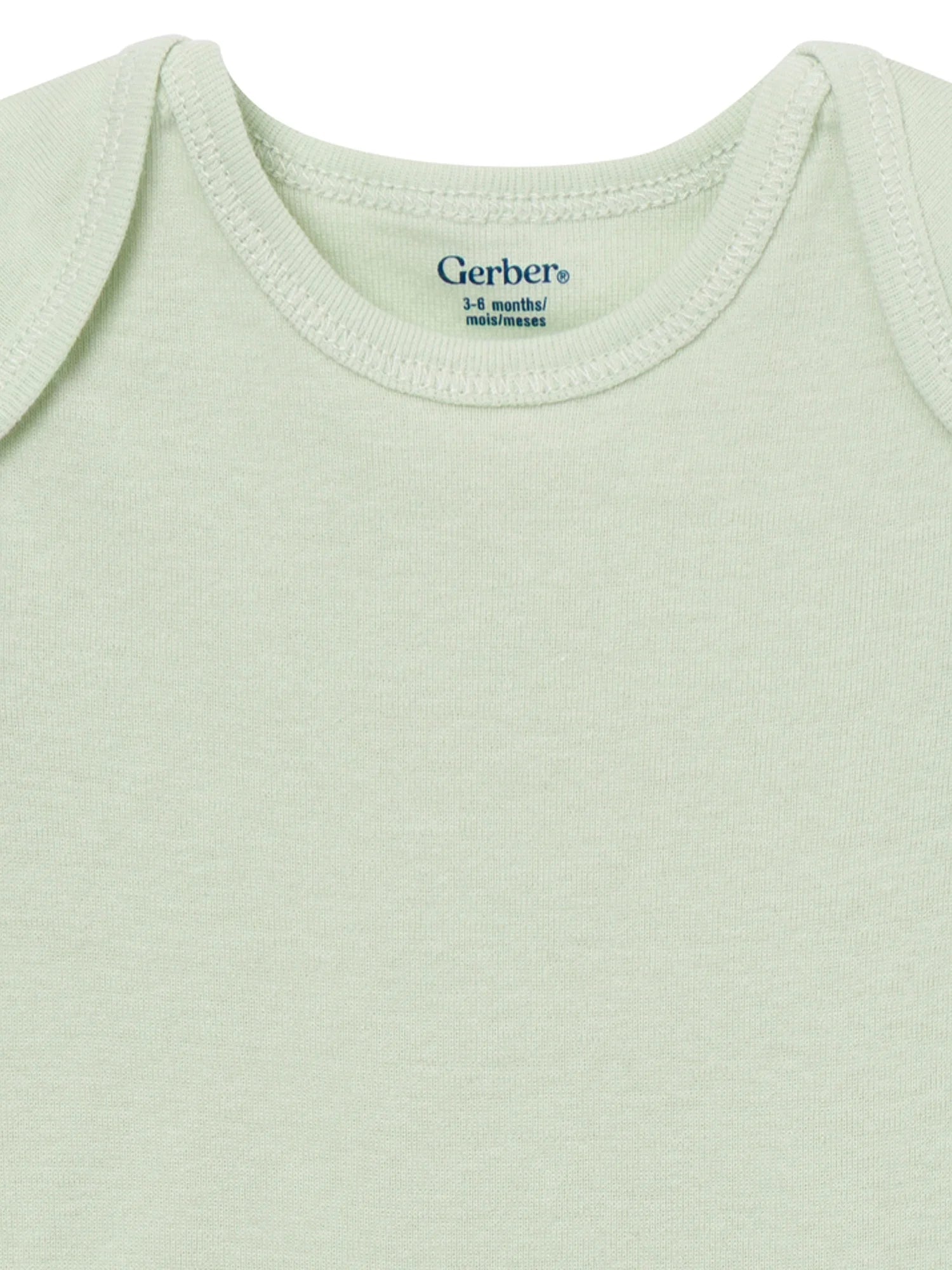 Baby Neutral Short Sleeve Onesies, 8-Pack, Sizes 0/3 Newborn - 12 Months