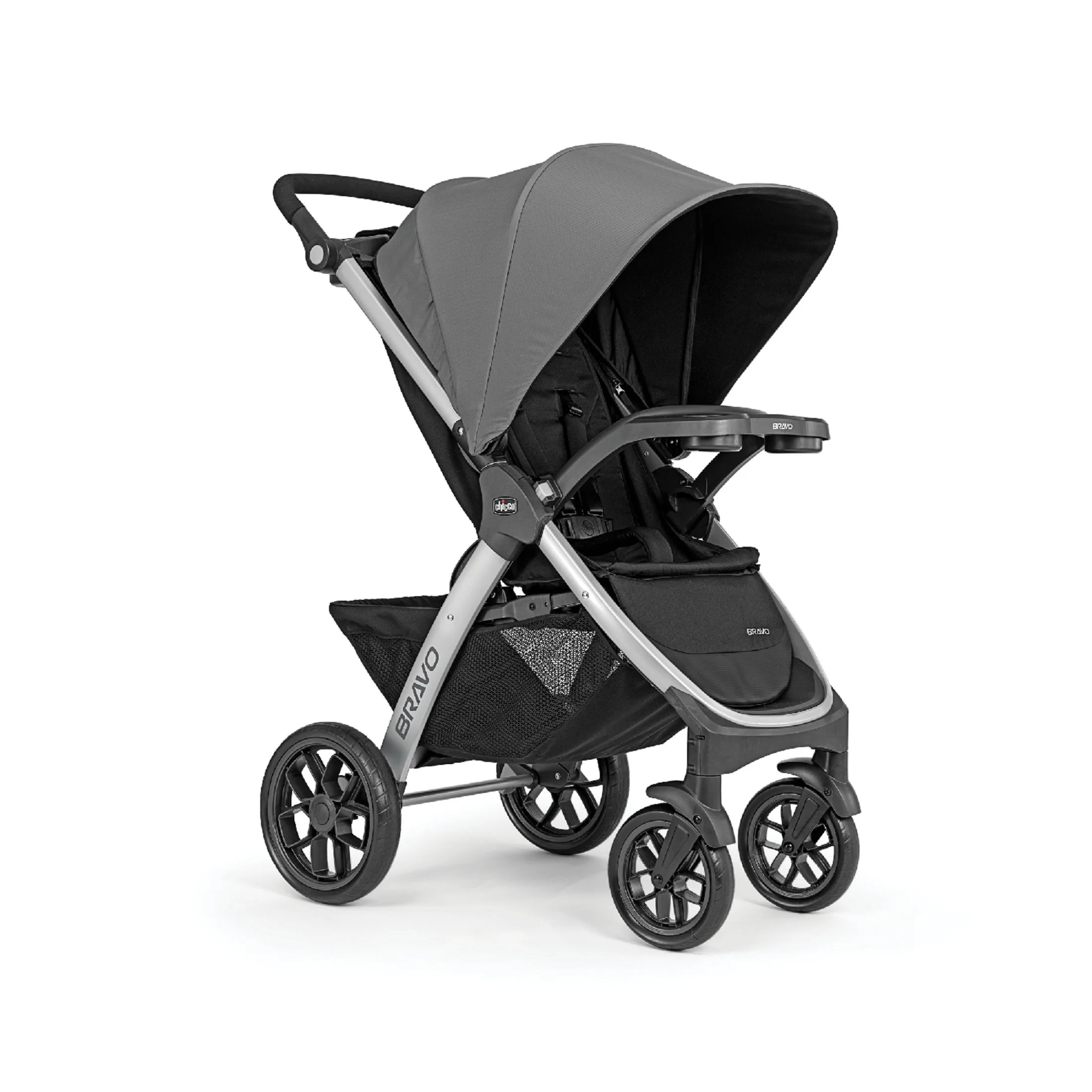 Bravo Trio Travel System Stroller with Keyfit 30 Infant Car Seat - Camden (Black), New