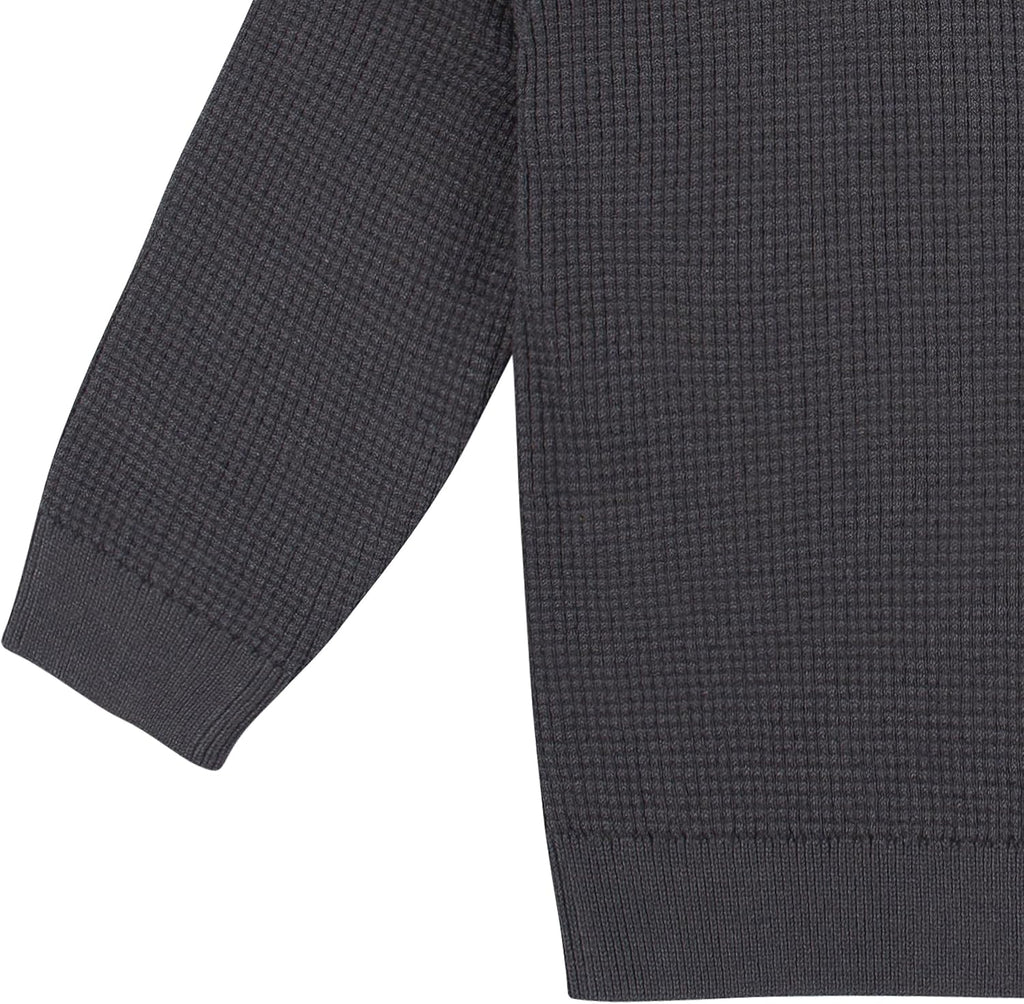 Baby & Toddler Boys' Sweater Knit Hooded Top and Pant Set