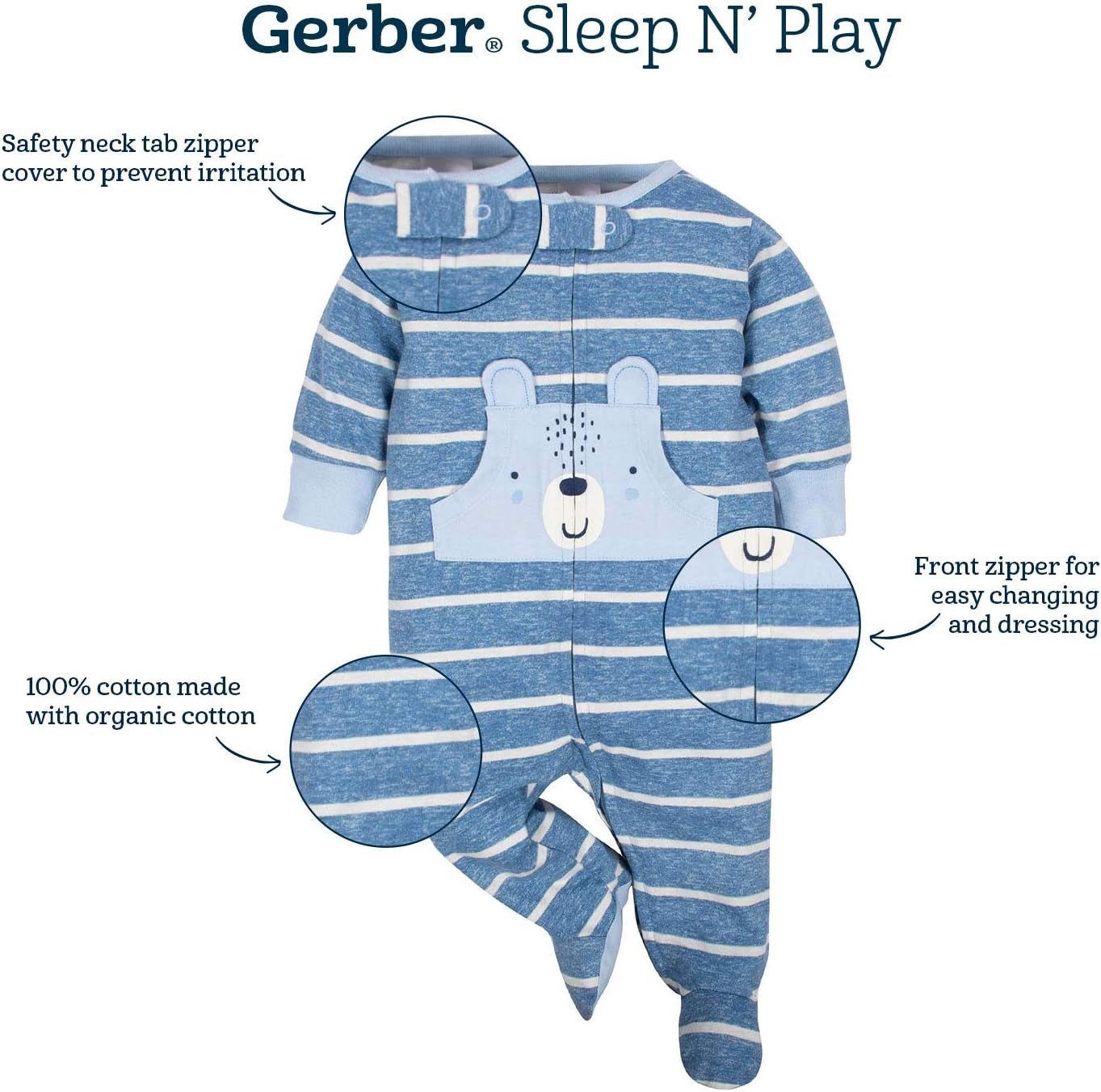 Baby Boys' 2-Pack Sleep 'N Play