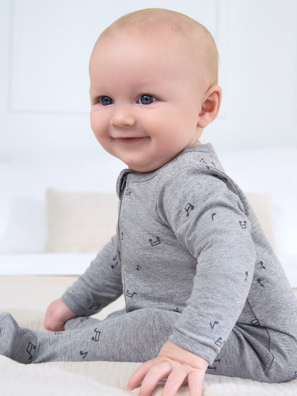 Baby Boy Sleep ´N Play Footed Cotton Pajamas, 2-Pack, Sizes Newborn - 3/6 Months