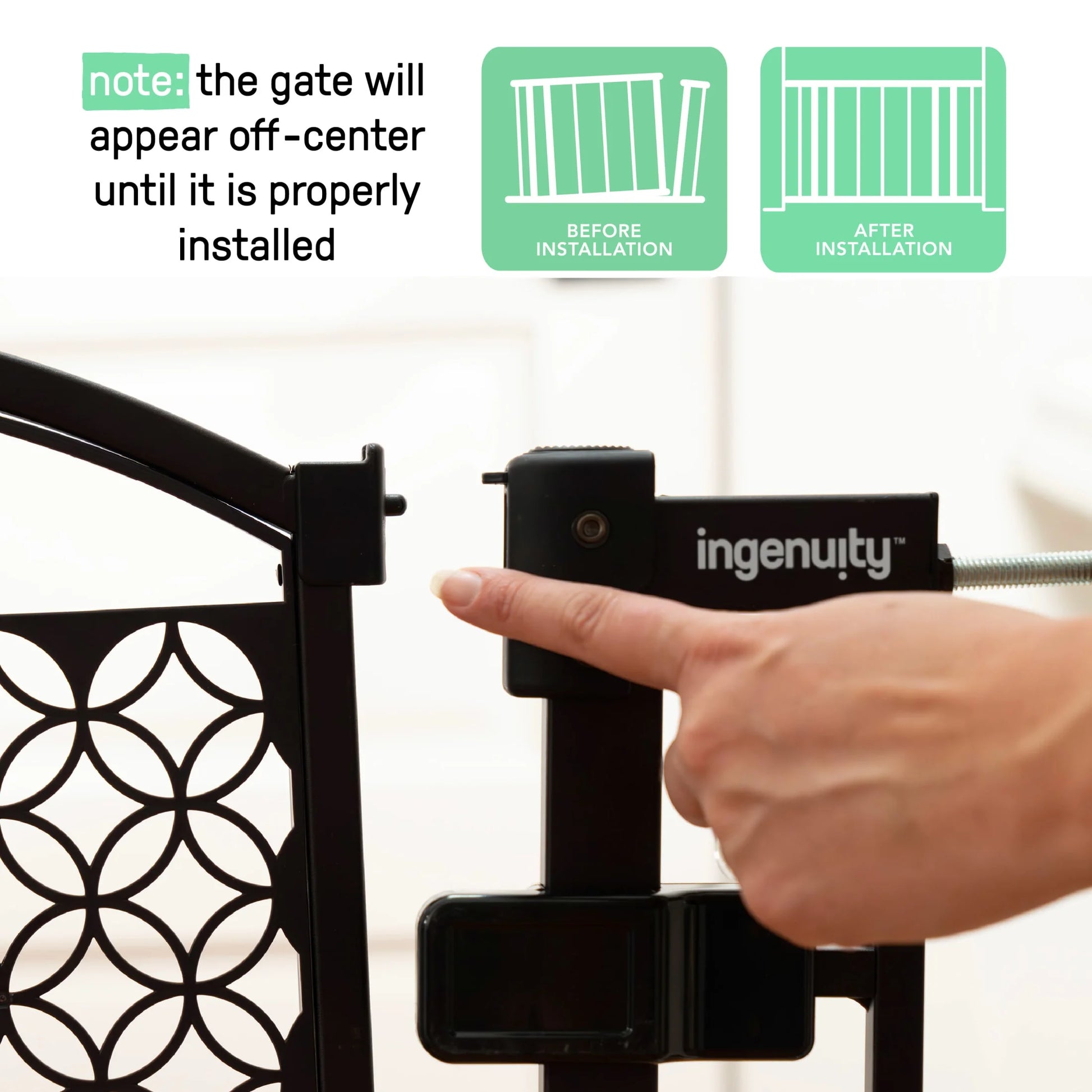 Summer Infant Extra Tall & Wide Safety Pet and Baby Gate, 29.5"-53" Wide, 38" Tall - Gray