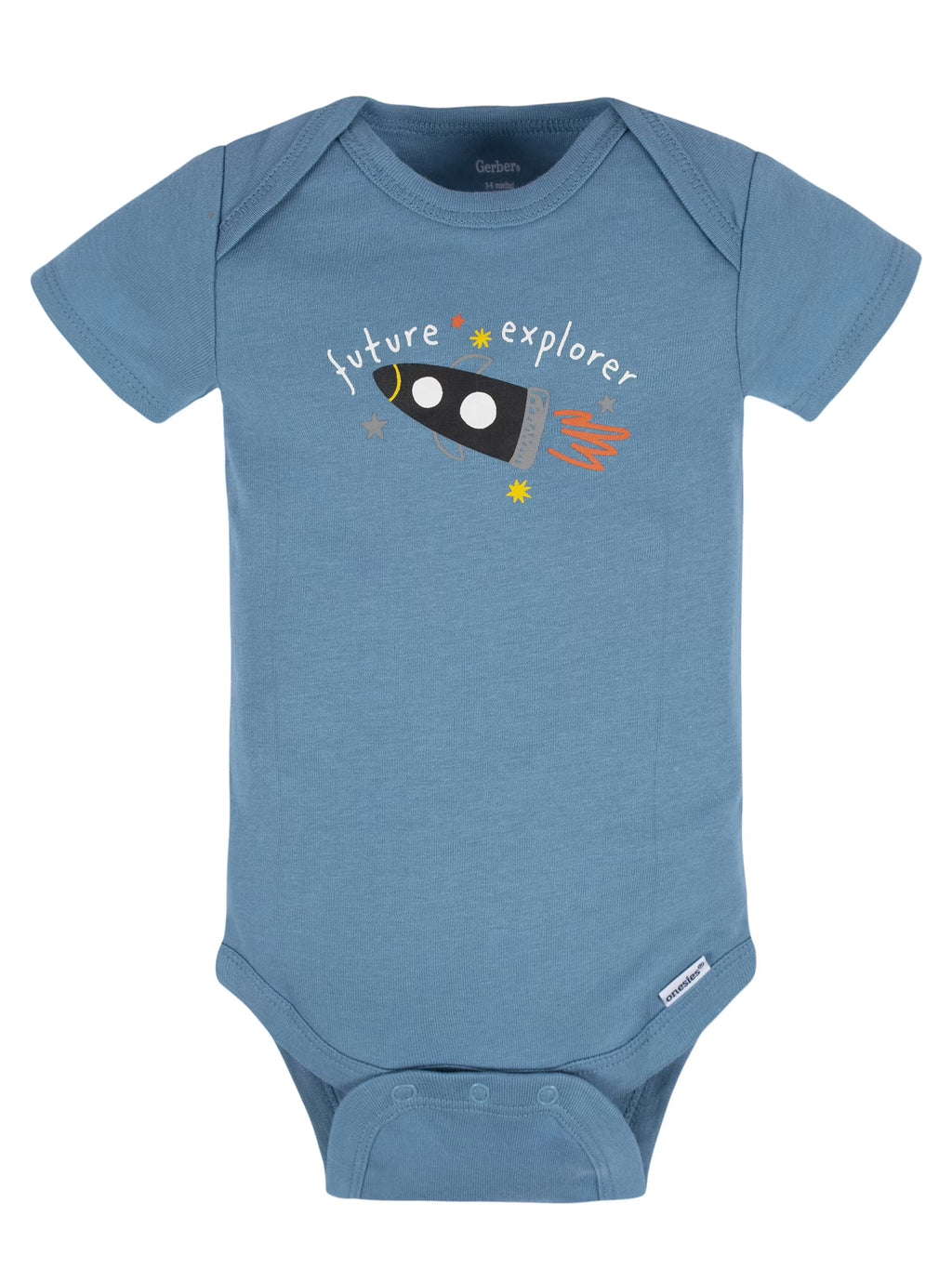 Baby Boy Short Sleeves Onesies Bodysuits, 8-Pack, Sizes Newborn-12M