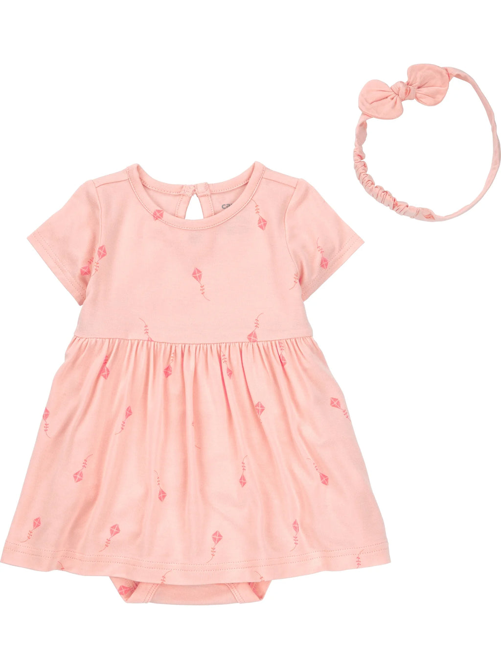 Baby Girl Comfysoft Dress Set, 2-Piece Sizes Preemie-6/9 Months